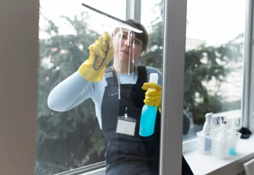 Nettoyage de vitres intérieures et extérieures à Pomport